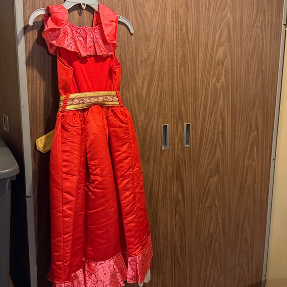 Disney Red and Gold Kids Costume Dress - Picture 2 of 2